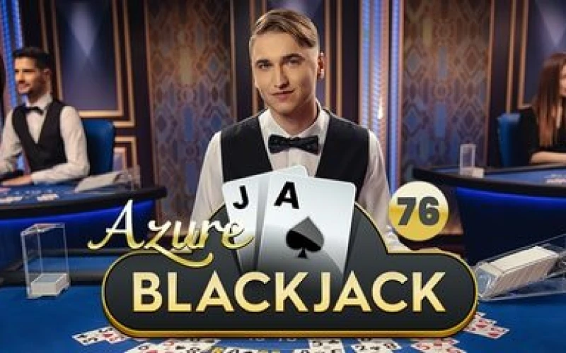 Your skills and abilities will help you achieve major success in the BlackJack Azure game from Glory Casino.